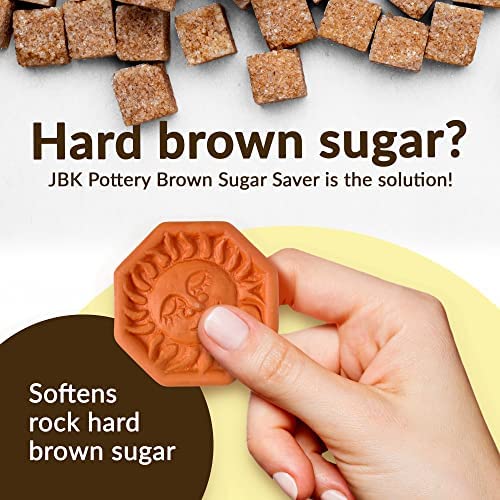 10x Brown Sugar Saver Terracotta Sugar Keeper & Softener Food